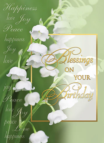 Blessings on Your Birthday MA729