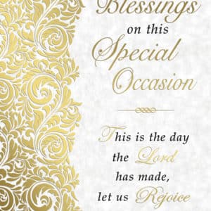 Special Occasion - Enrollment Card