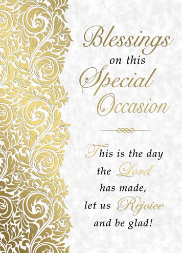 Special Occasion - Enrollment Card