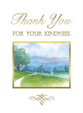 Thank You for Your Kindness MA151