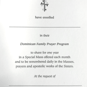 Insert for Personal Card