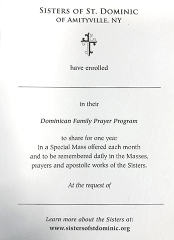 Insert for Personal Card