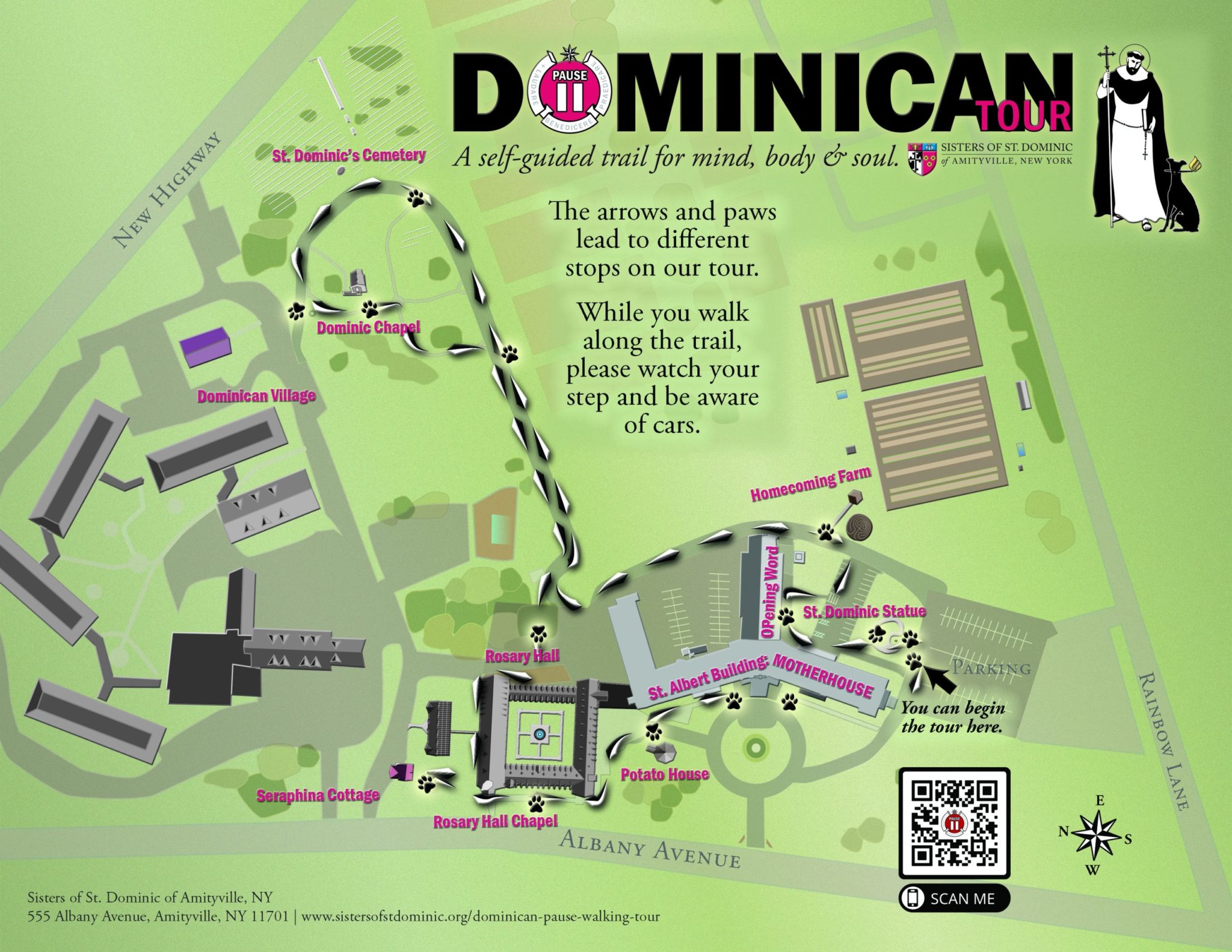 Dominican Pause Map Overview