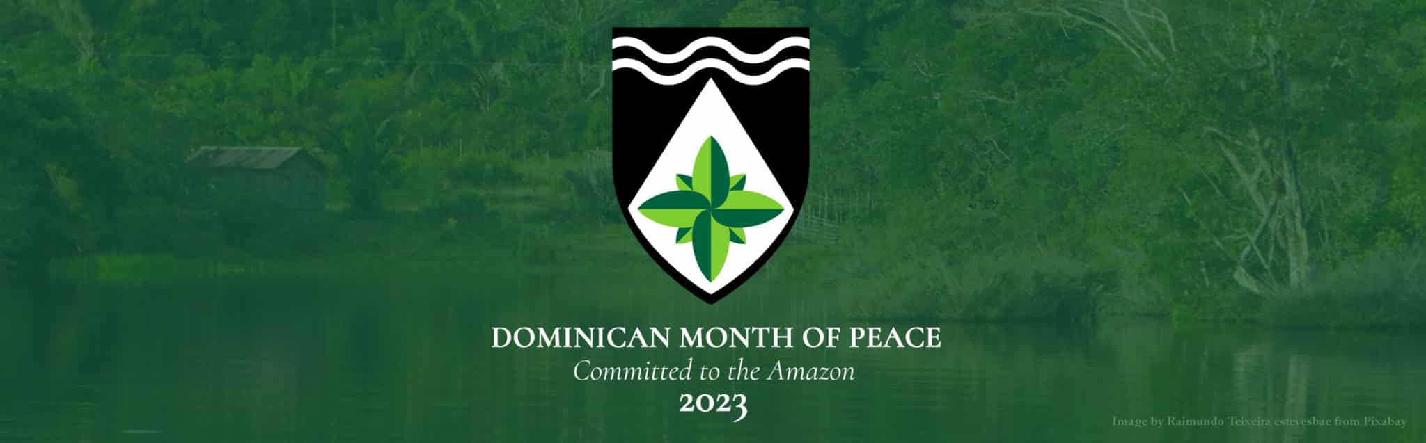 Dominican Month of Peace Banner