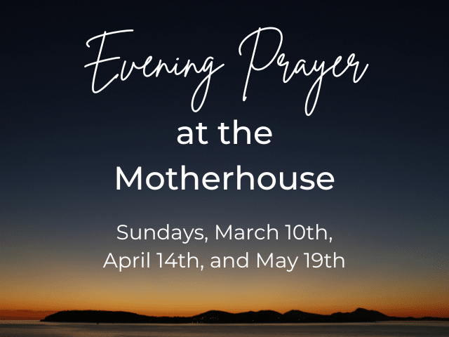 Evening Prayer 2024