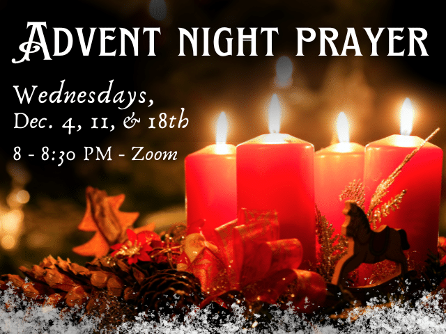 Advent Night Prayer