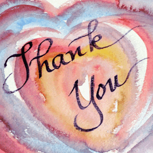 Art Cards by S. Mary Anna - Thank You