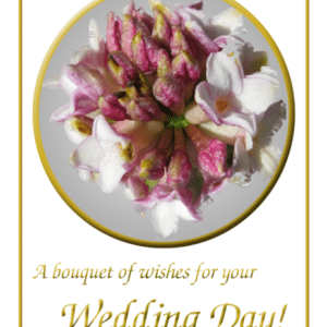 Art Cards by S. Barbara - Wedding Bouquet